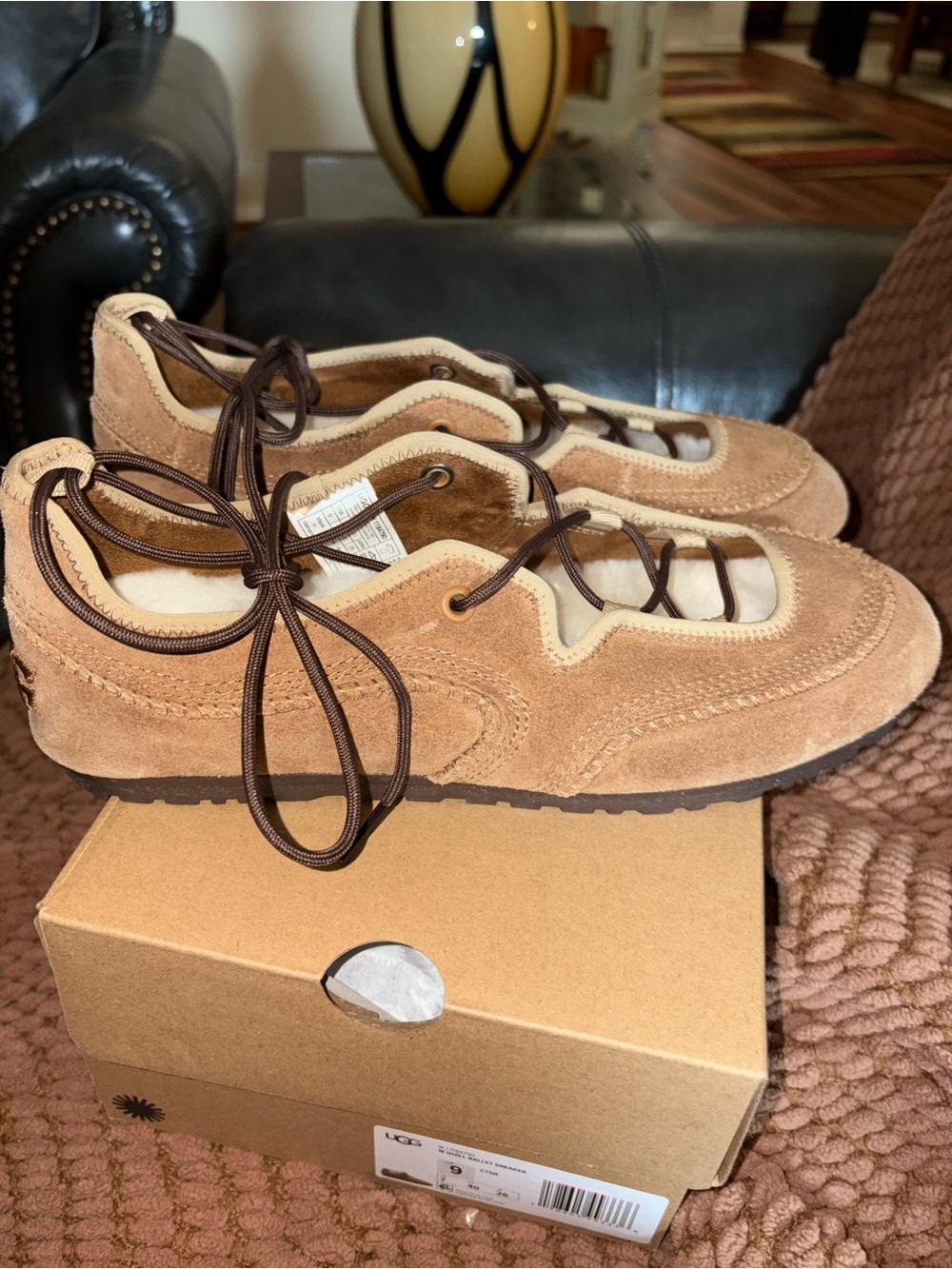 UGG Quill Ballet Sneakers SZ9 New in Box
